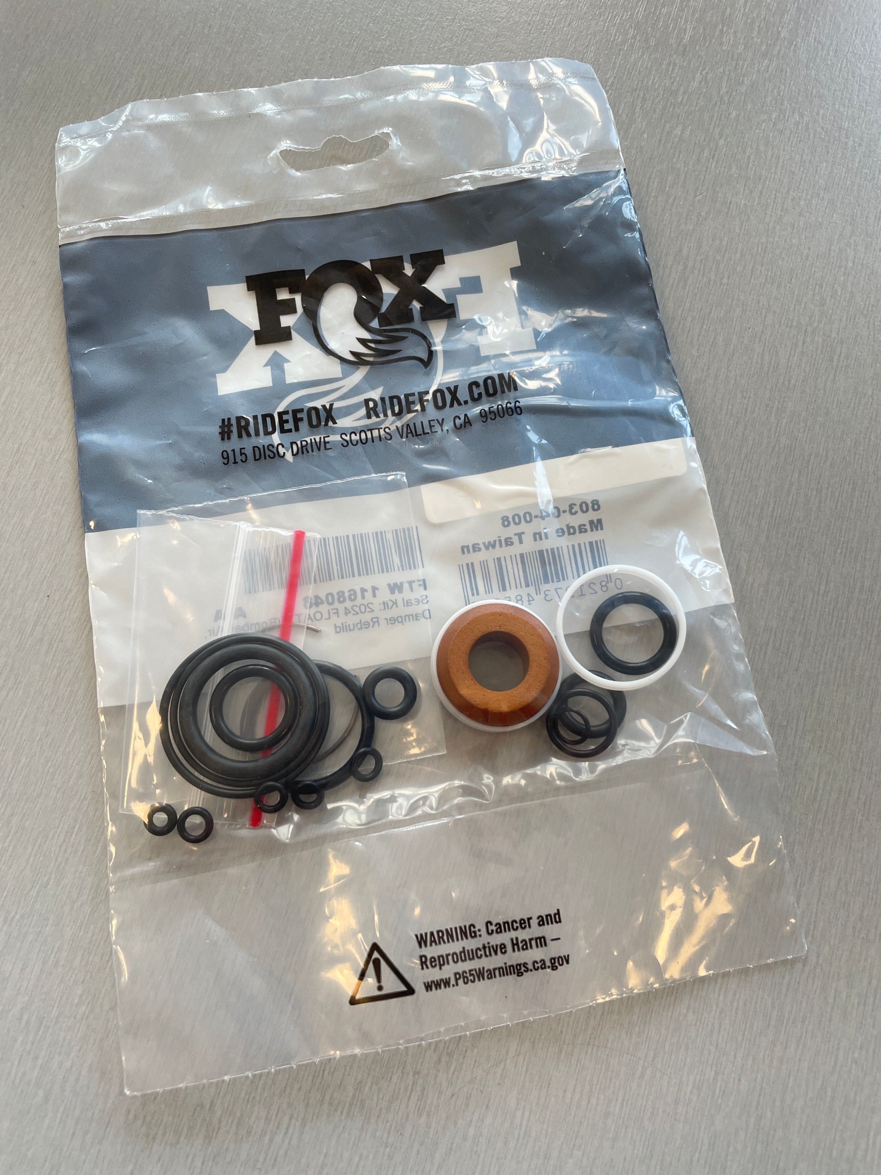 Marzocchi Seal Kit: 2024 FLOAT X/Bomber Air, Rebuild