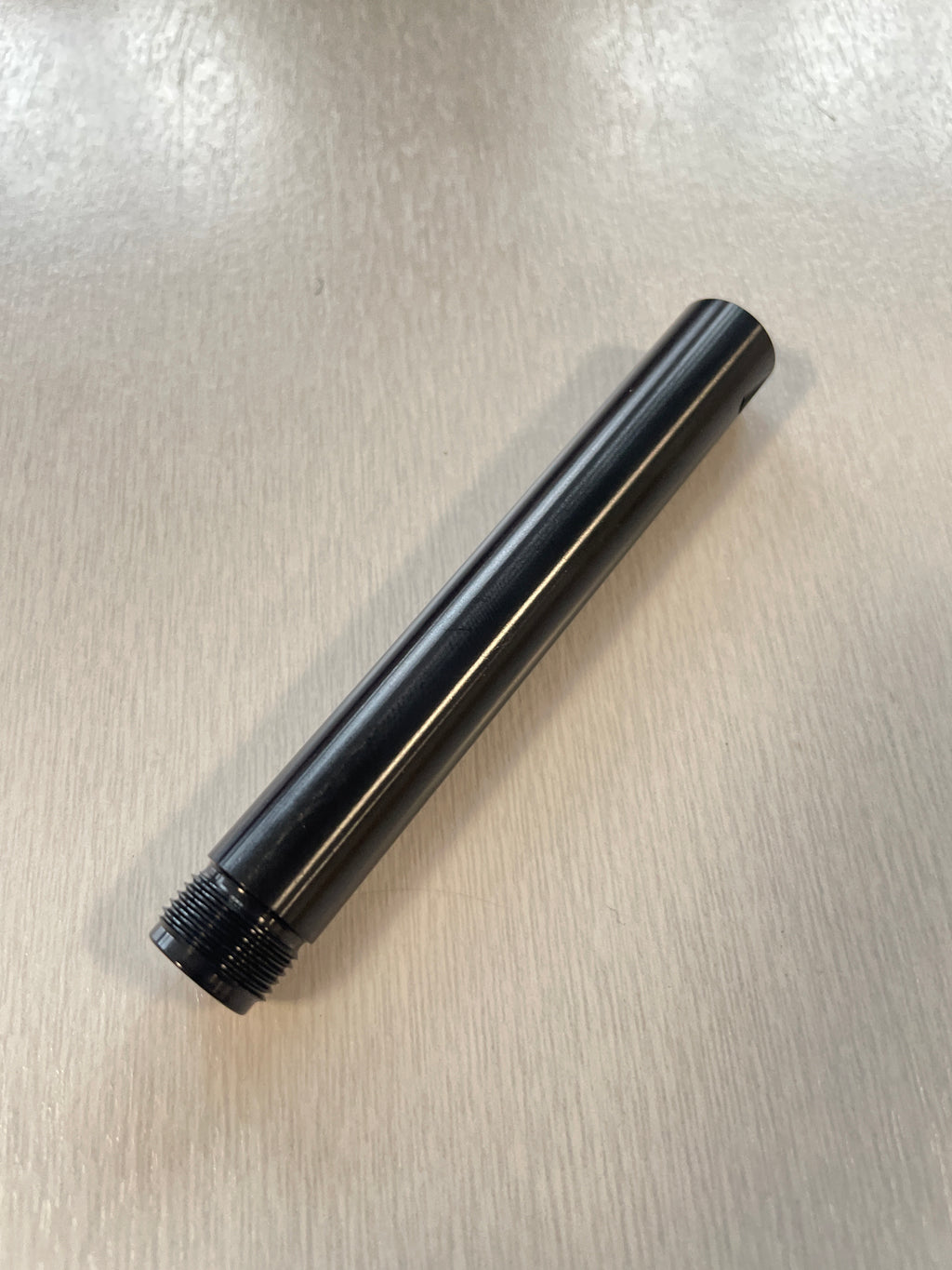 Marzocchi Bomber CR Shaft: (T) DHX VAN [.175 ID X .498 OD X 3.500 TLG] Black Ano, 50/55 SH