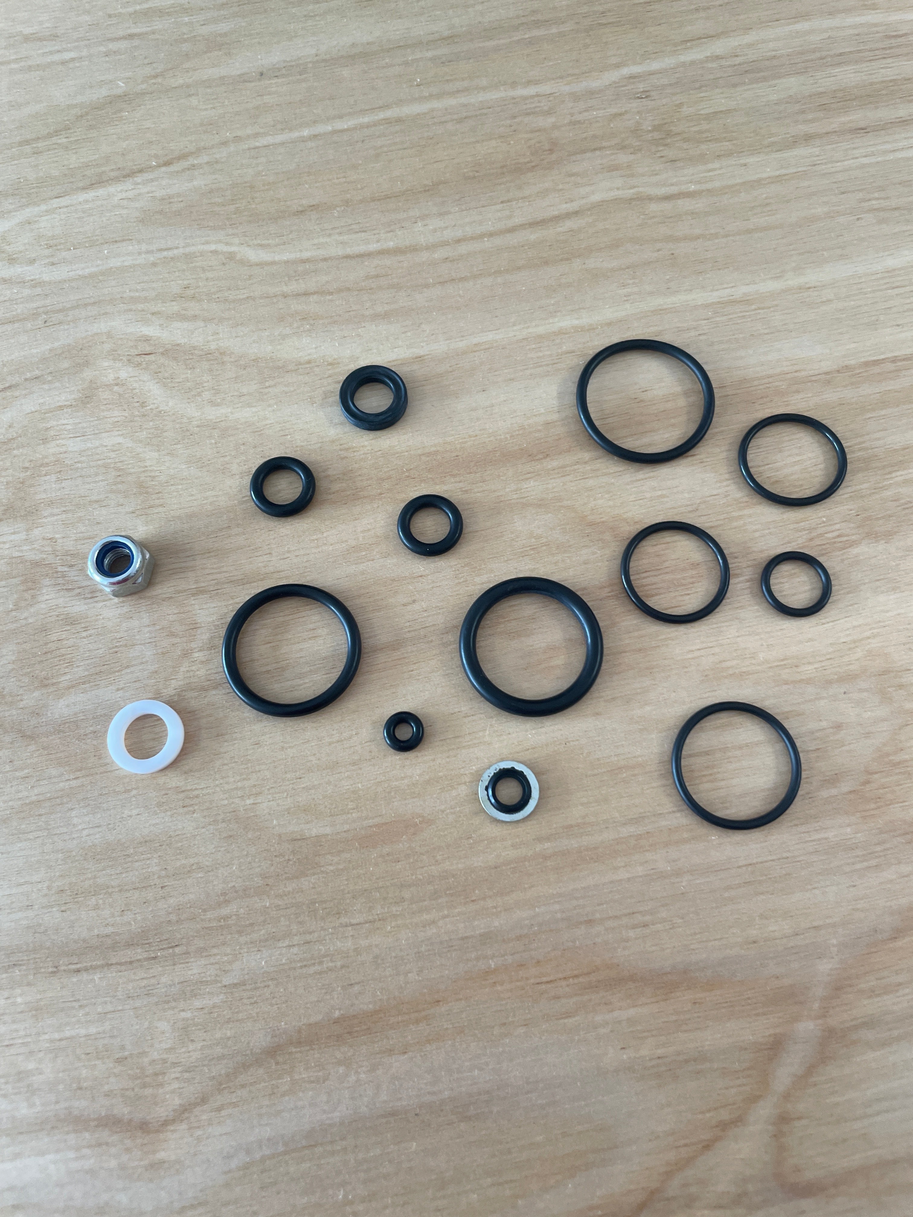 Damper o-ring kit
