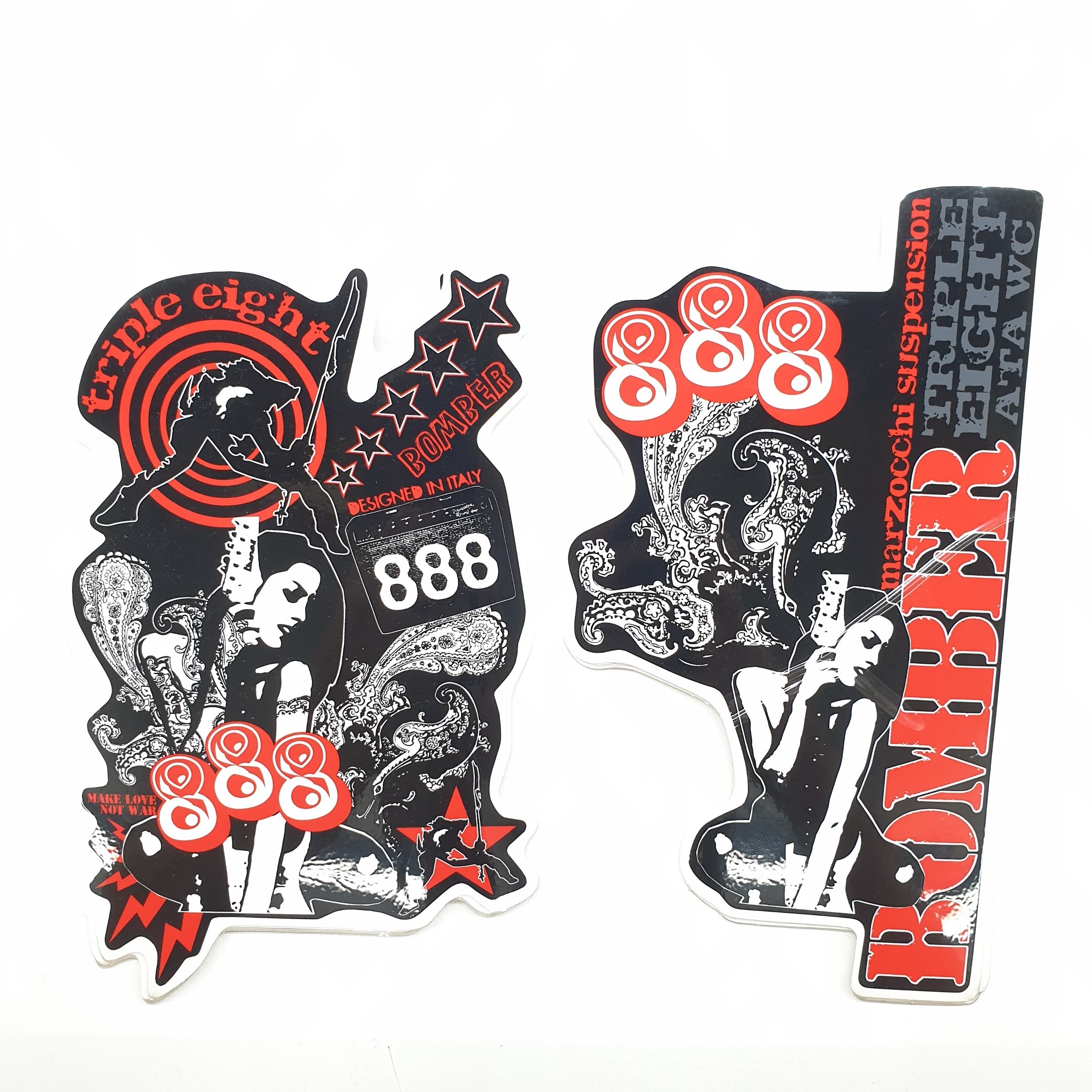 KIT ADES.SX-DX 888ATA SCHWARZ'08