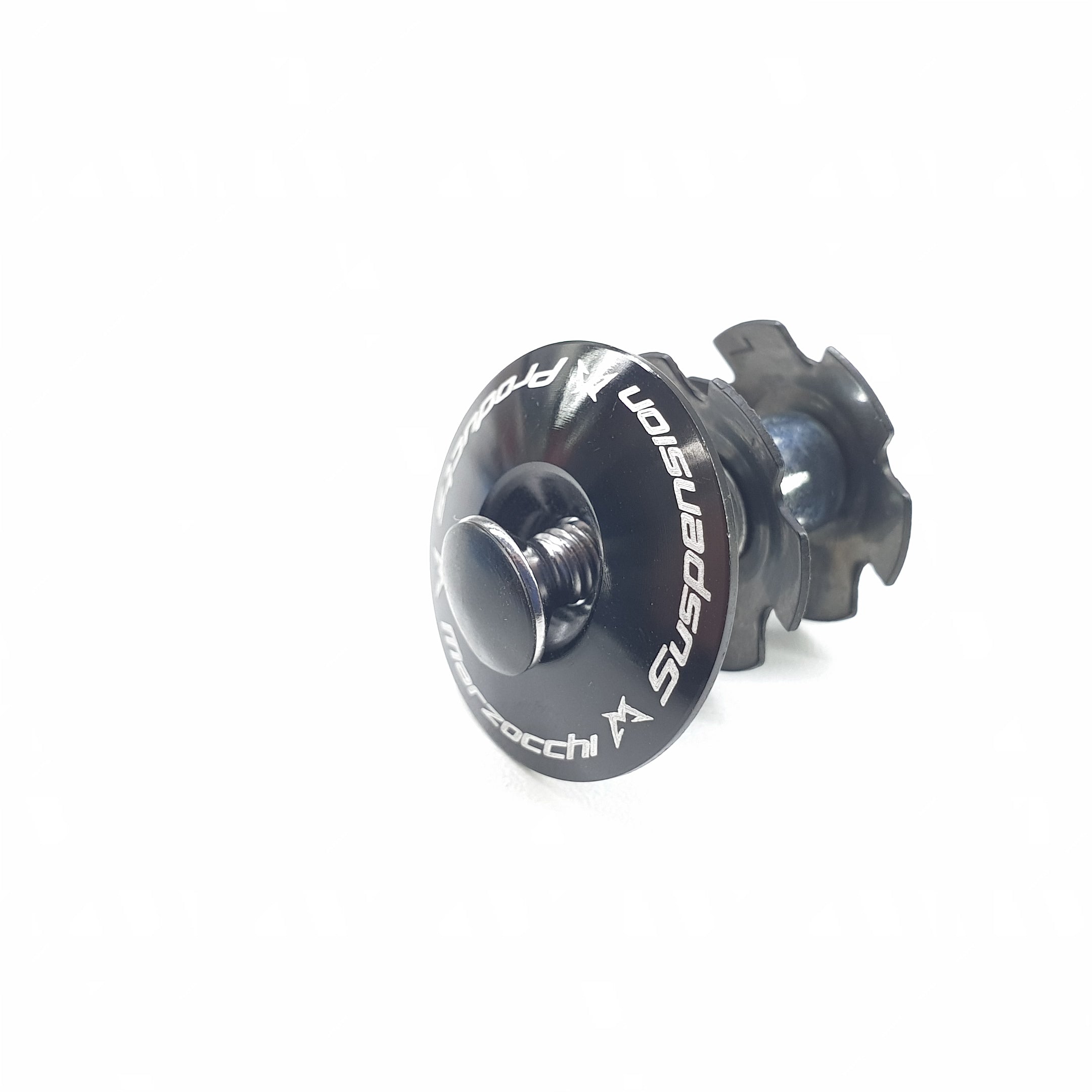 Marzocchi A-Head Cap inkl. Klaue, 1 1/8", schwarz A