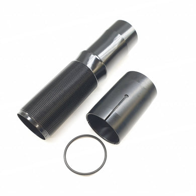 MOTO-STOSSDÄMPFERGEHÄUSEROHR-KIT 267X89 SCHWARZ