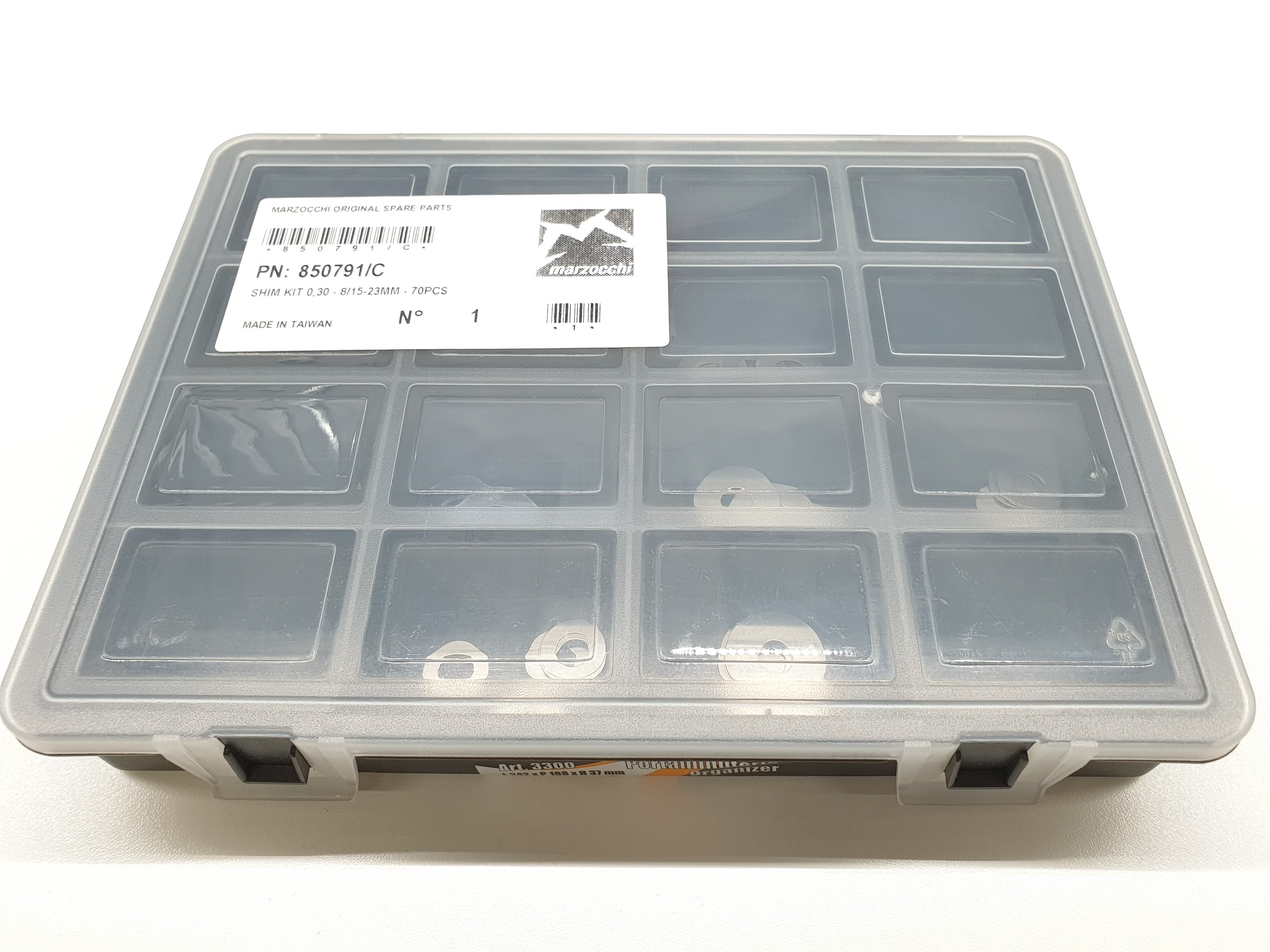 UNTERLAGENSATZ 0,30 - 8/15-23MM - 70STK #