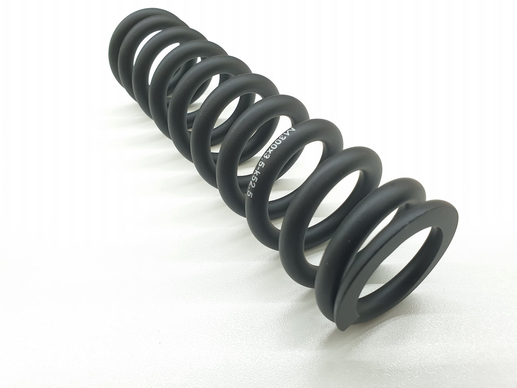 HINTERE STAHLFEDER 300LBS/IN 3,50"-89MM - FBLK