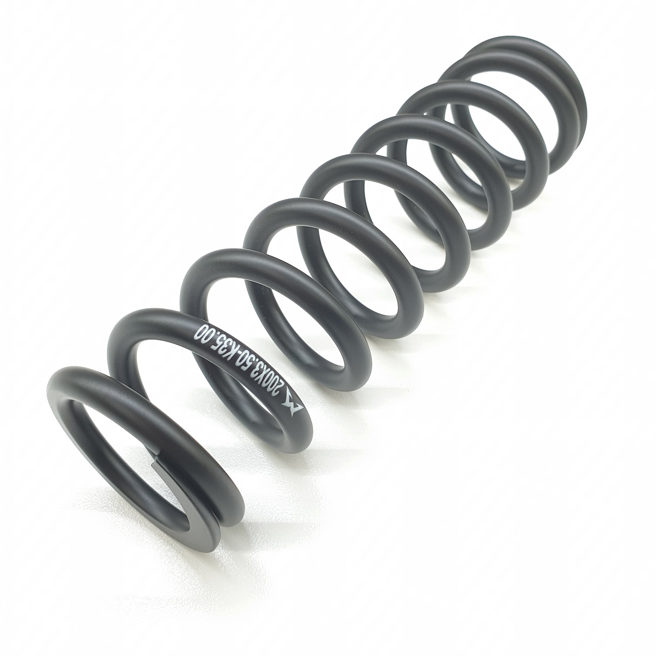 HINTERE STAHLFEDER 200LBS/IN 3,50"-89MM - FBLK