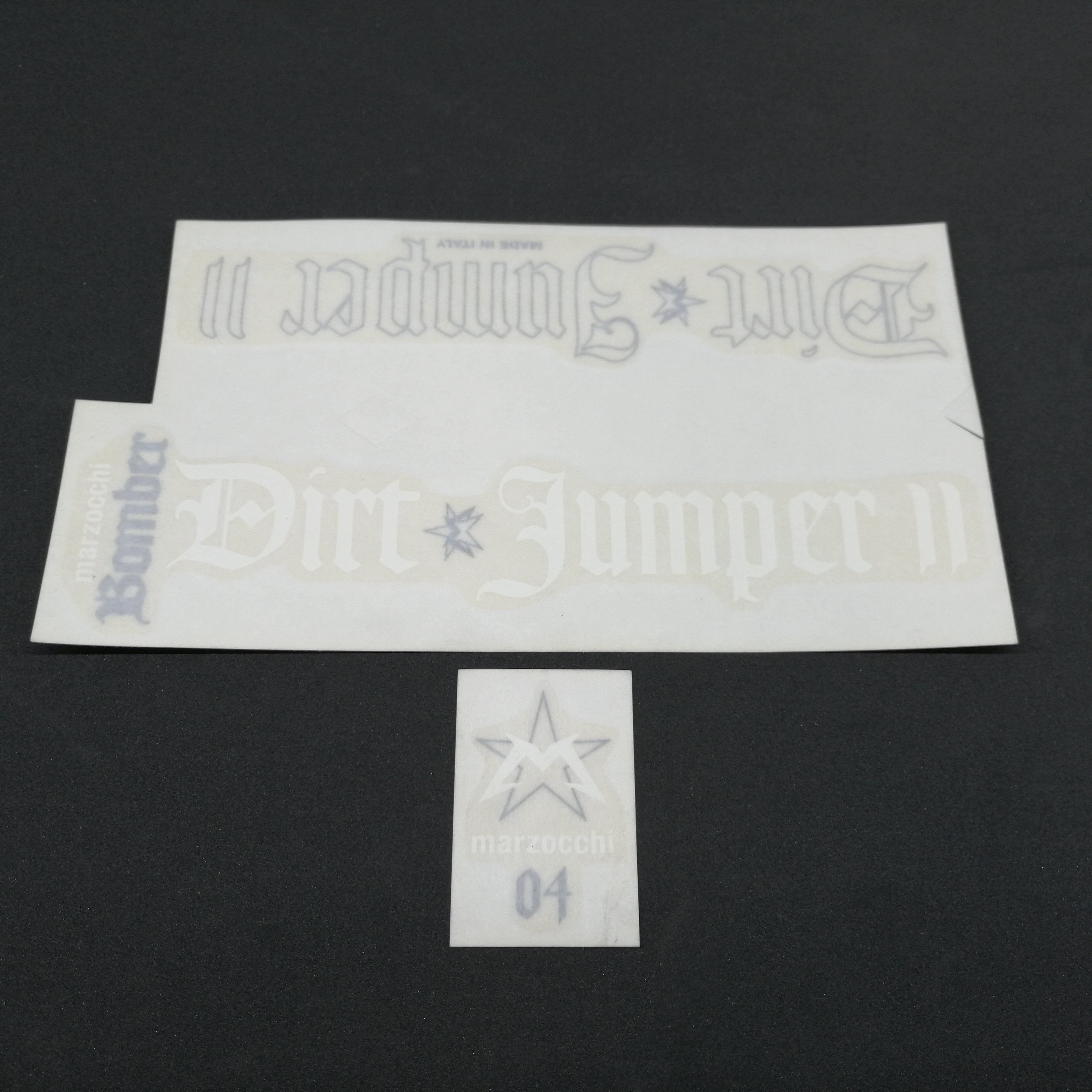 KIT ADES.SX-DX DJ2'04 WEISS/SILBER