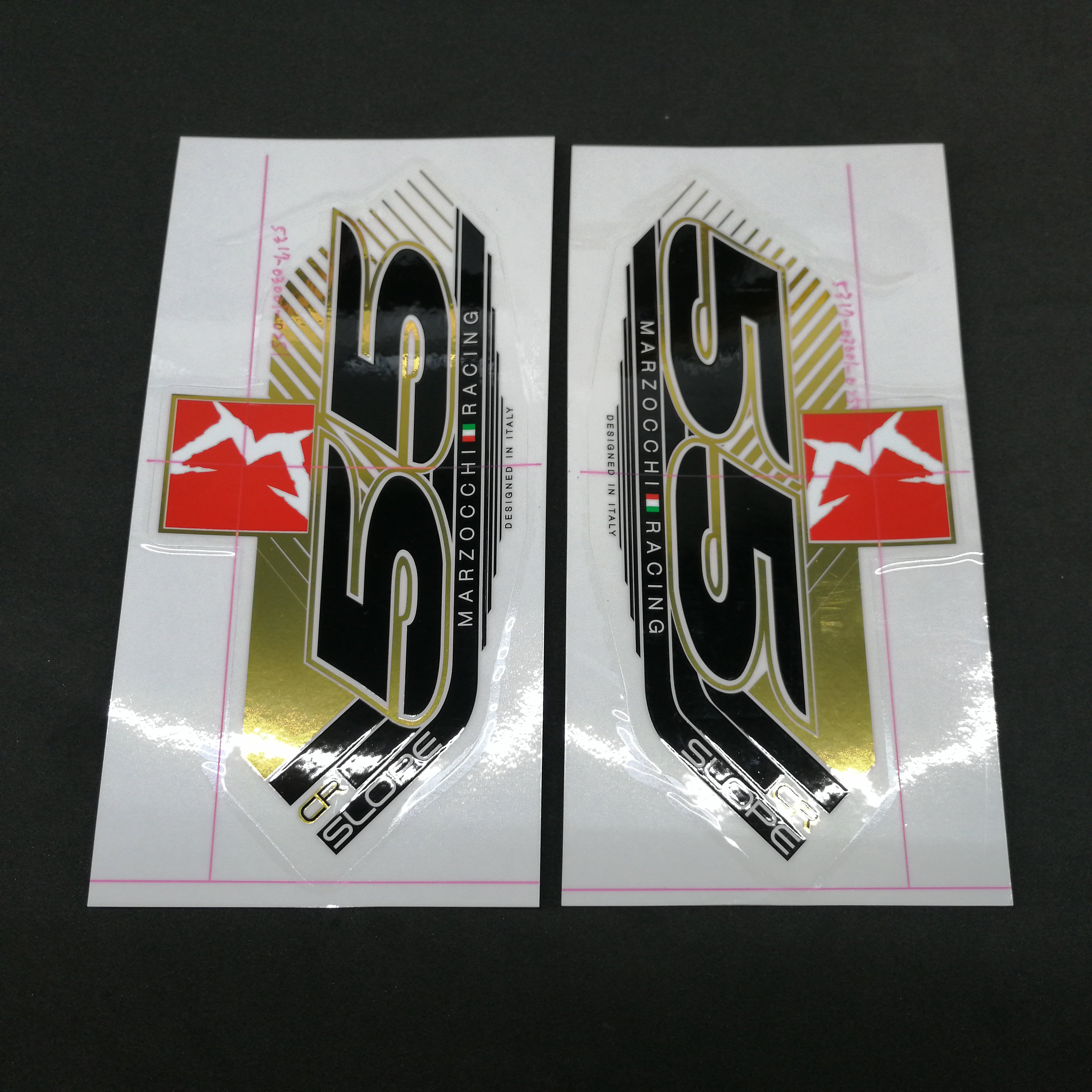 AUFKLEBER-KIT MY15 55 CR SLOPE WHTF