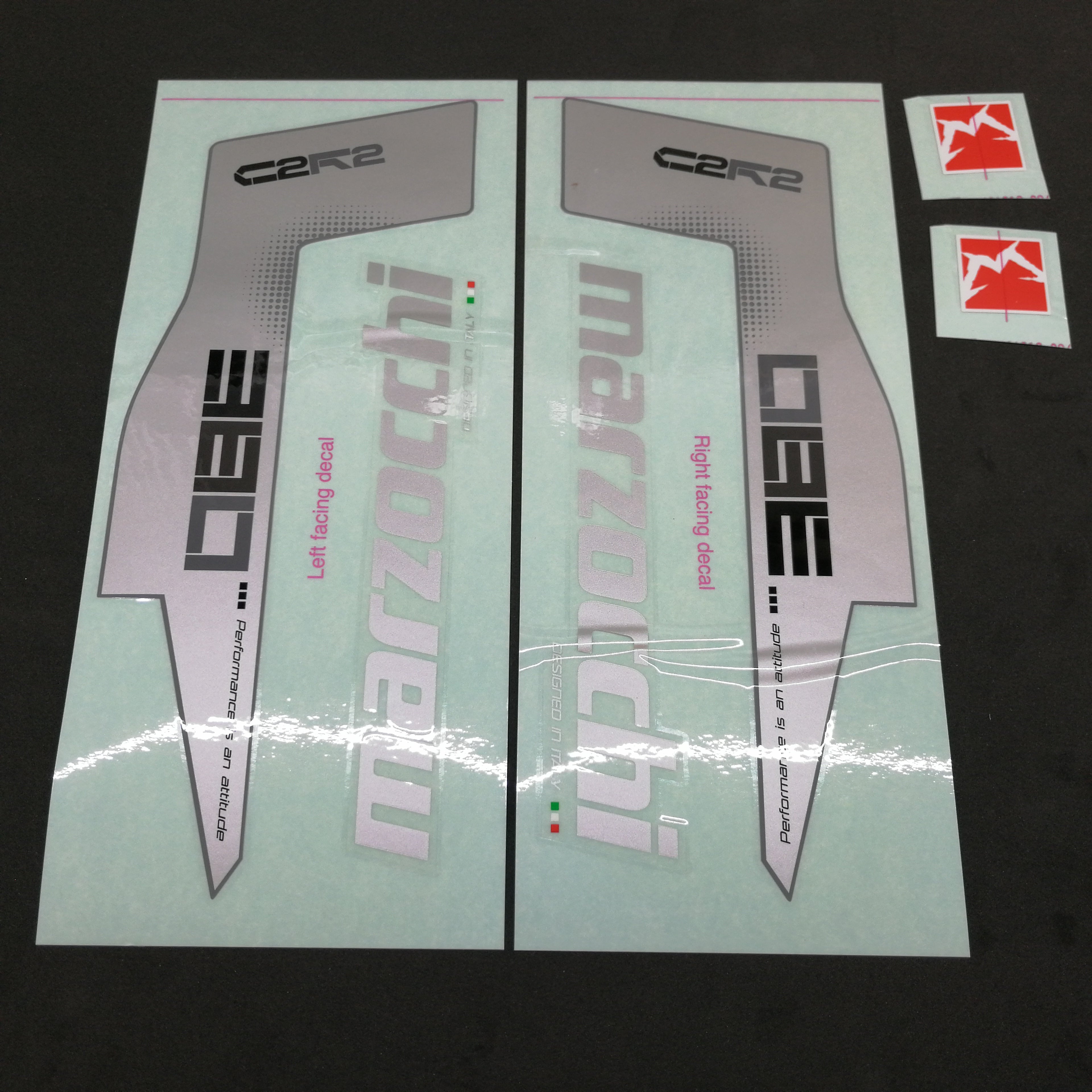 AUFKLEBER-KIT MY15 380 C2R2 WHTF