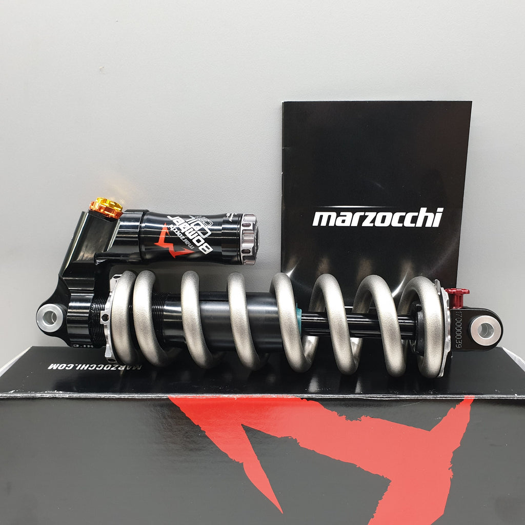 Marzocchi MOTO C2R PB’18 Hinterbaudämpfer in verschiedenen Größen – Seitenansicht